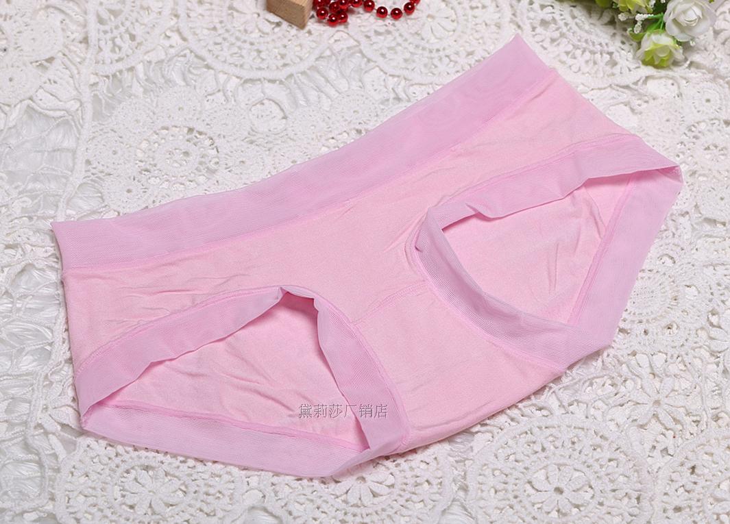 Nhà máy trực tiếp xác thực lớp 郦 郦 3003 thấp eo cô gái đồ lót phương thức lưới bên màu rắn 5 shop bikini cao cap