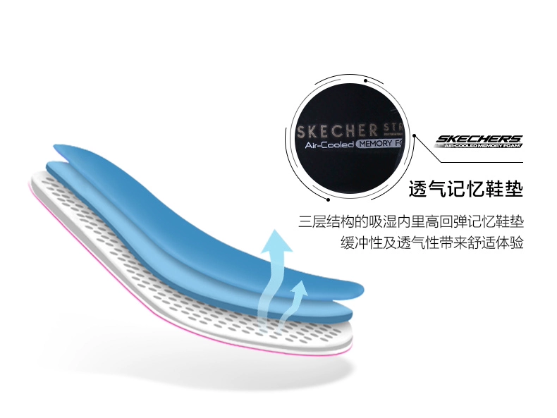 Skechers Giày cao cổ nam Skechers chống lông kết cấu chống trơn trượt Giày đế thấp chống trượt 52359 giày thể thao nam chính hãng