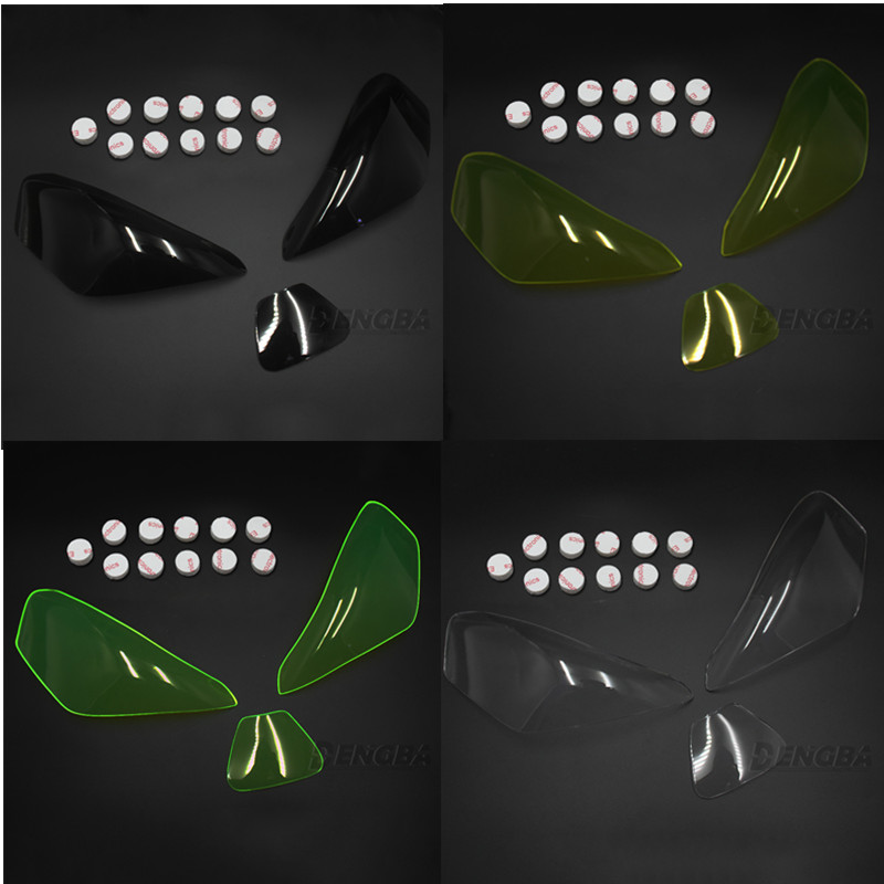 Suitable for Yamaha XMAX300 XMAX250 modified headlight anti-collision strip living room lamp shell protective glue cover