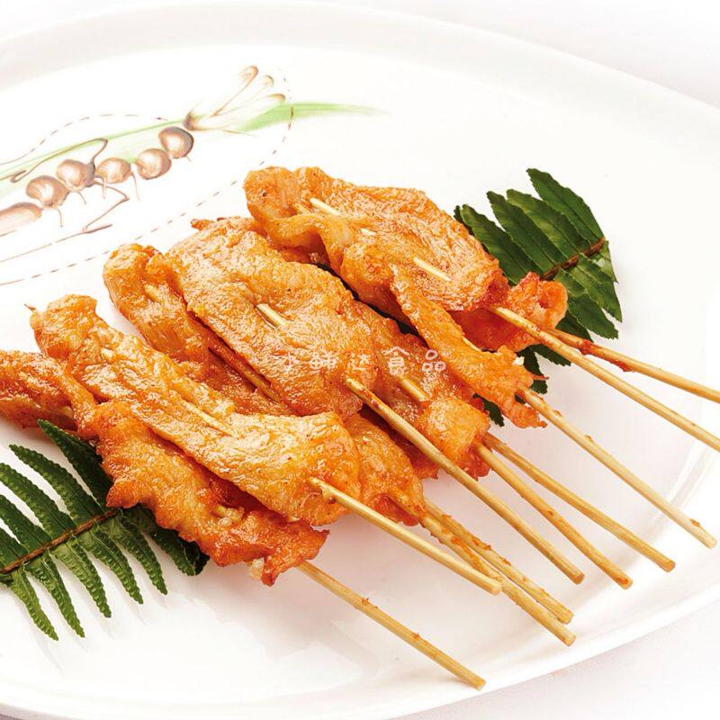 Jiaxuan chicken kebabs king string kebabs fried barbecue ingredients frozen semi-finished 400g20 root