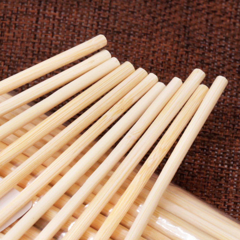 BBQ bamboo skewers mutton skewers skewers BBQ skewers sausage meatballs fried skewers BBQ tools 3mm*30cm 100