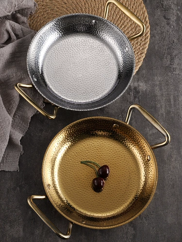 Корейская нержавеющая сталь сухой горшок горшок горшок горшок морепродукты горшка горячая точка коммерческая золотая жареная курица