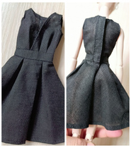 30cm wanwan yi clothing Mengfan supermodel Xinyi Kerr like 30cm doll clothes little black dress