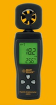 Portable anemometer AS816 pocket anemometer pocket Hima SMART wind speed detector