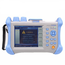 Sky blue TLO300 OTDR optical time domain reflectometer measured 120 km 5 6 inch touch screen SF