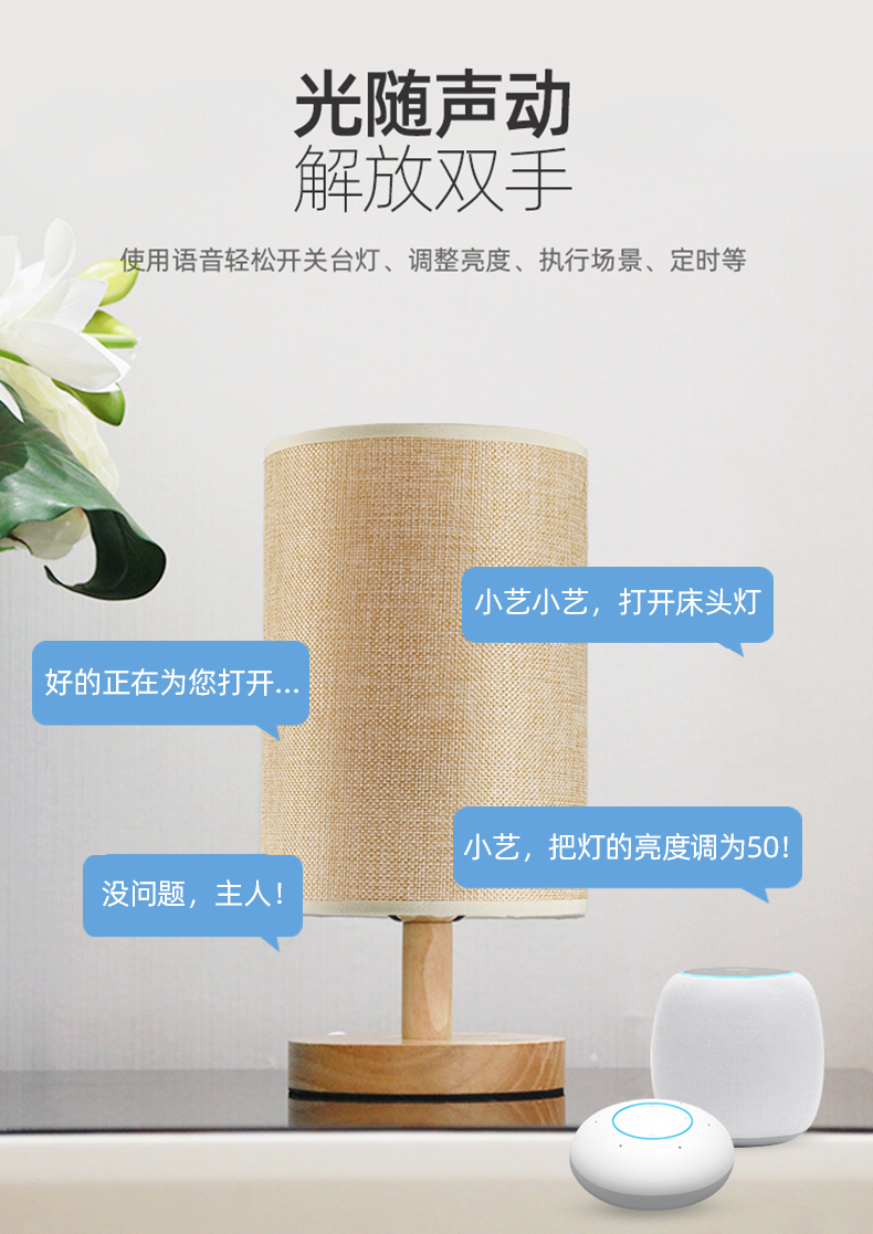 Sengled 生迪 智能遥控调光床头灯 图4