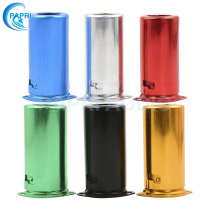 Brand NEW 55MM ALL-aluminum nine-foot small 9-foot tube shielding cover protective cover 12AX7 12AT7 12AU7