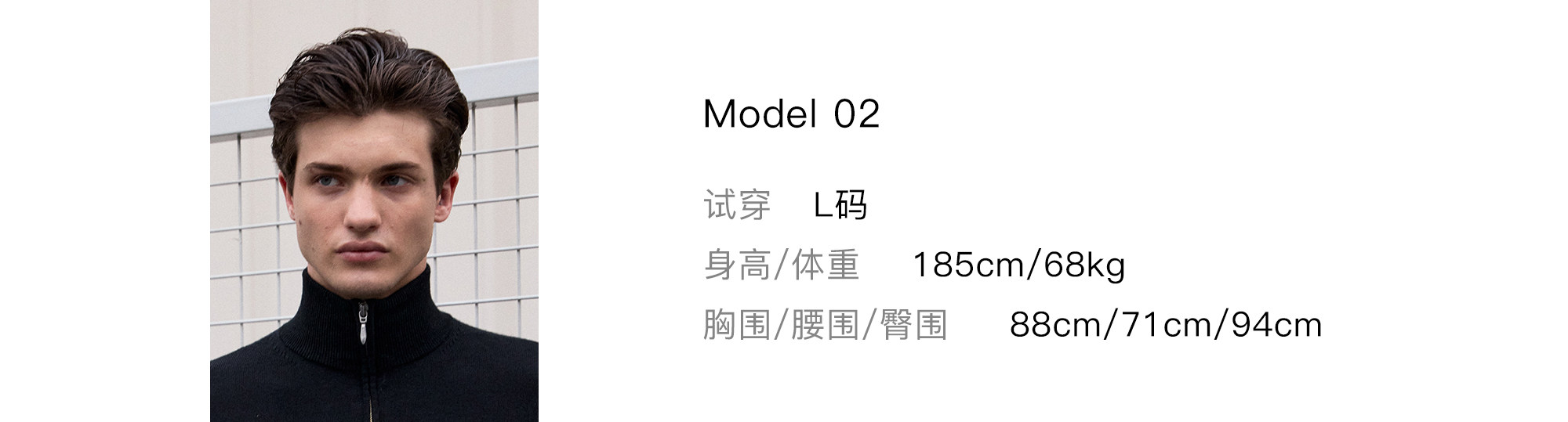 VLABMADE 50% Wool Zip-Up Cardigan