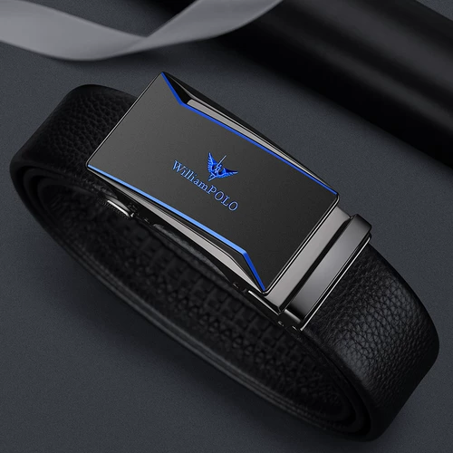 Ремень Ralph Lauren Polo из натуральной кожи, мужской ремень из натуральной кожи с автоматической пряжкой, мужской ремень из натуральной воловьей кожи, брендовый универсальный молодежный брючный ремень, тренд