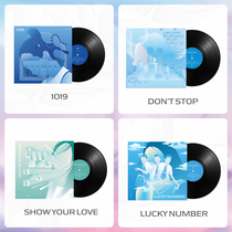 Official genuine Cai Yiilins four albums 1019 Dont Stop LP Black Gel Record Brand New Remake