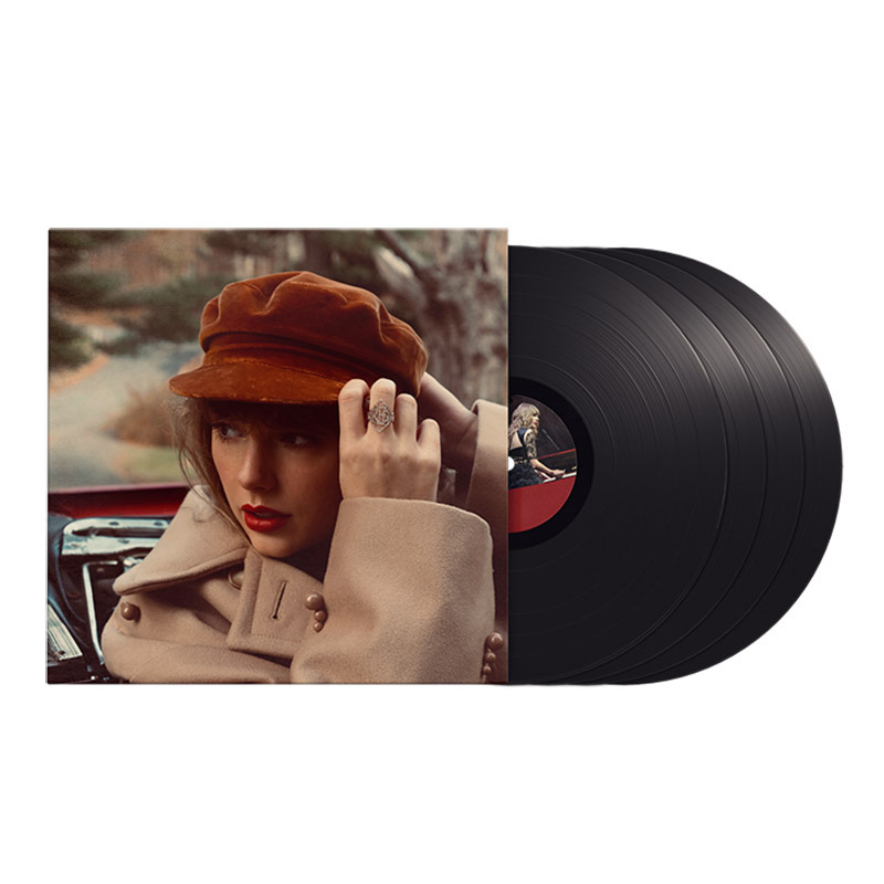 Taylor Swift's New Album Red Vinyl Record Lp Re-Recorded Version Taylor Swift's New Album Red Vinyl Record Lp Re-Recorded Version