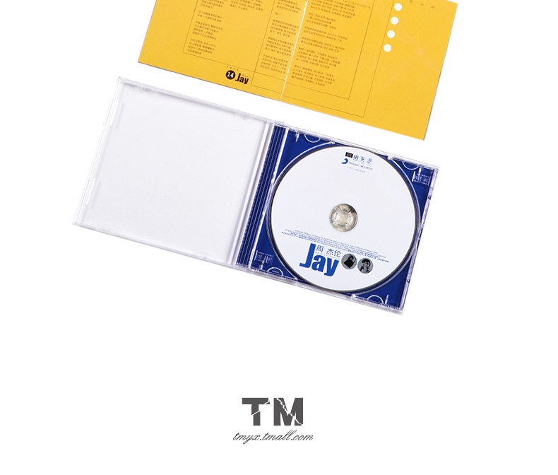 Official original Jay Chou JAY Music Album CD 周杰伦 第一张 同名