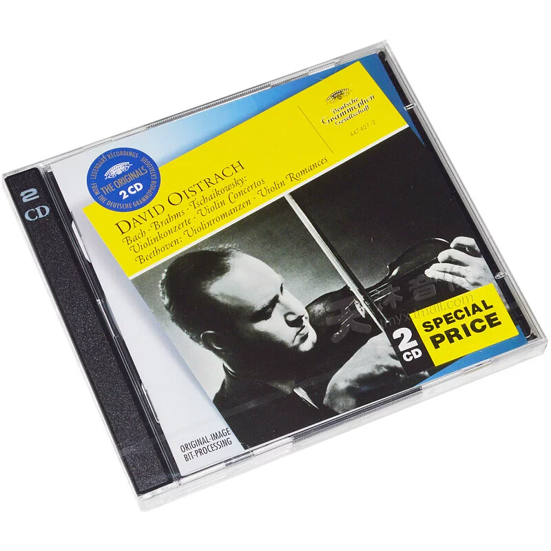 Импортный CD с концертом для скрипки Баха/Бетховена/Чайковского/Брамса 4474272