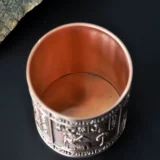 Земля Мину, древняя египетская металлическая творческая ручка, ретро -европейский домашний офис декоративный орнамент Студенческий подарок студенческий подарок