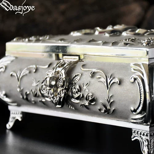 Wasjoye Ювелирное украшение, аксессуар, ретро коробка для хранения, коробочка для хранения для принцессы, сундук с сокровищами, кольцо, европейский стиль, Южная Корея