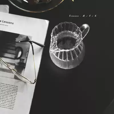 Hand brewed coffee American coffee pot glass cold kettle breakfast milk jug juice bottle