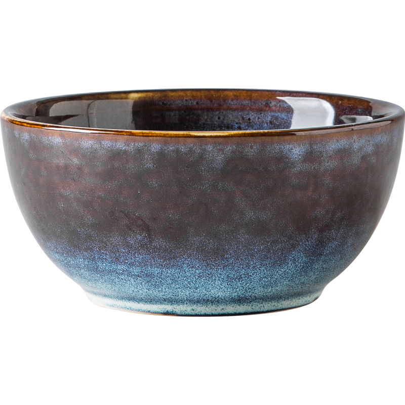Northern wind color restoring ancient ways web celebrity couples Japanese European household ceramic bowl bowl rainbow such as bowl dish bowl plate