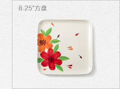 Nordic ins hand color European household ceramics steak western food dish dish dish dish plate