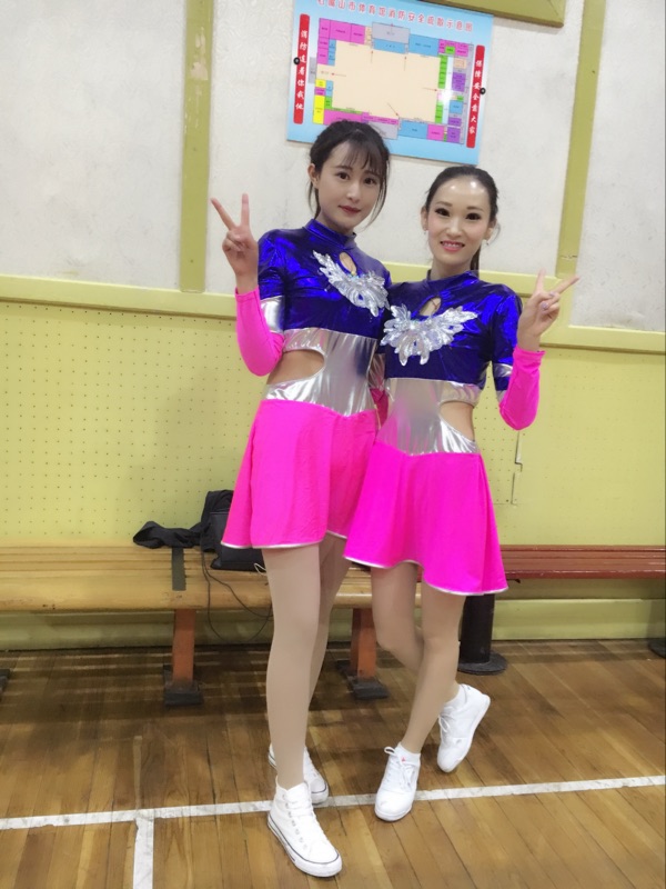 Chuyên nghiệp thi đấu cổ vũ tùy chỉnh quần áo nhóm thể dục nhịp điệu trang phục nghệ thuật phổ biến thể dục dụng cụ đào tạo khiêu vũ quần áo trang phục khiêu vũ cha cha cha