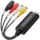 Одноканальная USB-карта захвата видеосигнала видеонаблюдения ezcap HD AV signal capture collector 1080p surveillance card 2.0 mini 4