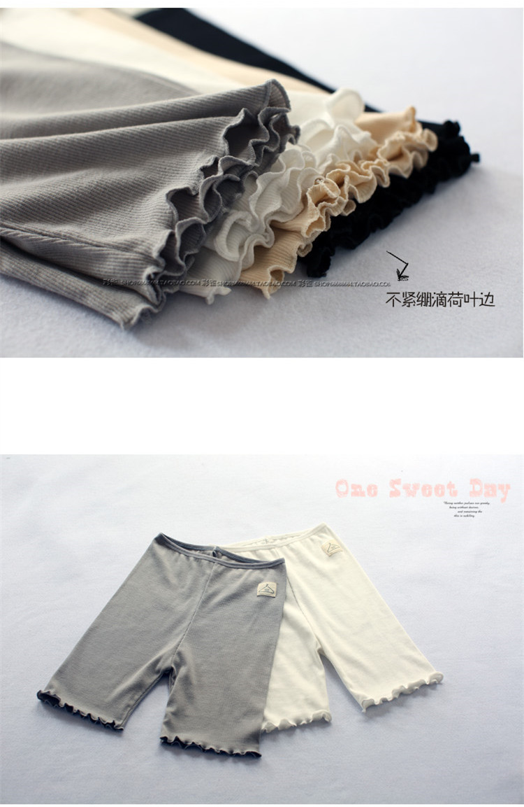 Mùa hè phần mỏng cao eo an toàn quần nữ bông mặc chống ánh sáng quần an toàn chất béo mm kích thước lớn ba điểm quần short quần short quần thun ôm nữ cao cấp