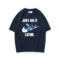 Nike Ton History Dice Boy Clothing Boy Short Sleeve T-shirt Summer Pure Cotton Children Sports Loose Womens Body Shirt Summer Tide