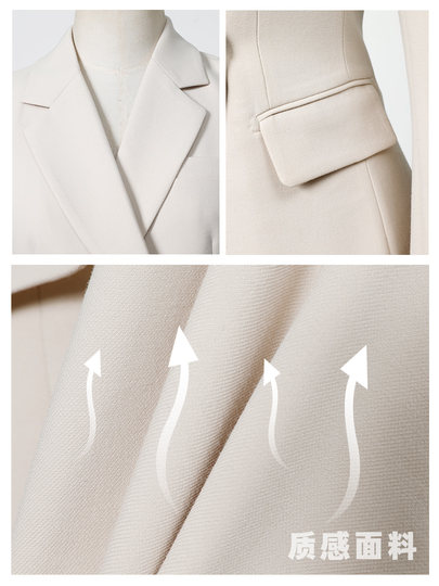 High-End-Anzugsjacke für Berufskleidung, weiblicher Manager-Anzug für Vorstellungsgespräche, neue formelle Geschäftskleidung für den Frühling