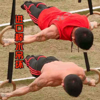WRGD rings fitness gymnastics training pull-up indoor fitness equipment home sports double arms