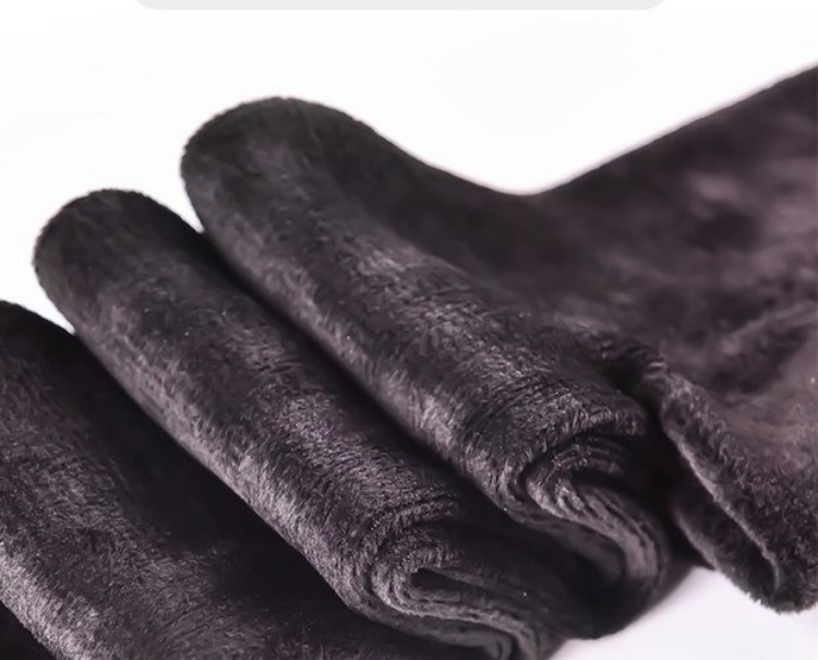 Quần ấm nam cộng với nhung dày trẻ trung Quần lửng eo cao bó sát quần cotton bó sát cotton cotton mùa đông quan tat