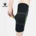 Kalmei đệm đầu gối thể thao để giữ ấm chân già lạnh nam và nữ sụn hư hỏng bóng rổ cưỡi chạy thể dục bảo vệ mùa xuân và mùa hè - Dụng cụ thể thao