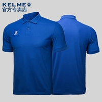 Kelme Calme thể thao ngắn tay t-shirt nam ve áo POLO áo mồ hôi thấm thấm hơi thở hấp thụ thường ngắn tay phụ nữ áo polo hồng