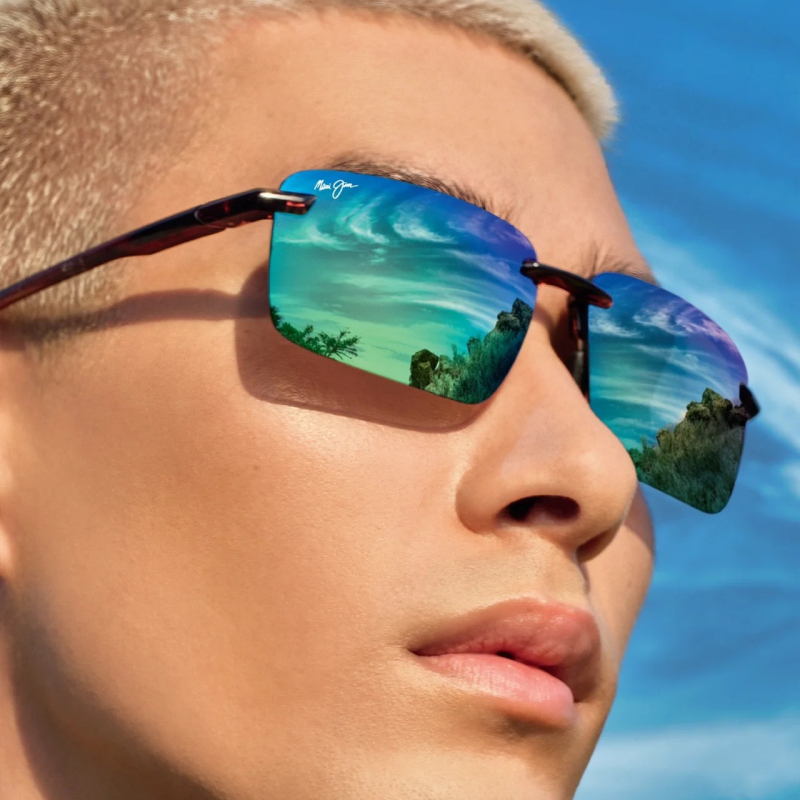 New Maui Jim Frameless Fashionable Sports and Leisure Polarized Sunglasses Driving Sunglasses Mj656 New Maui Jim Frameless Fashionable Sports and Leisure Polarized Sunglasses Driving Sunglasses Mj656