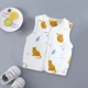 Áo sơ mi cotton cho bé sơ sinh mùa xuân và mùa thu nam nữ 0-1 tuổi áo ấm phần mỏng mặc vest nhỏ