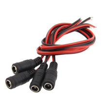 12VDC power supply bus wire 5 5*2 1mm connector cable camera power connector DC bus wire