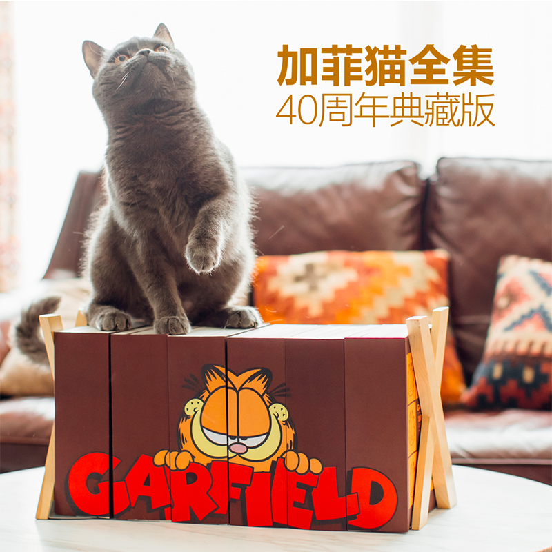 加菲猫漫画全集 40周年典藏版 全套30册共6缉 双重优惠折后￥175.9史低