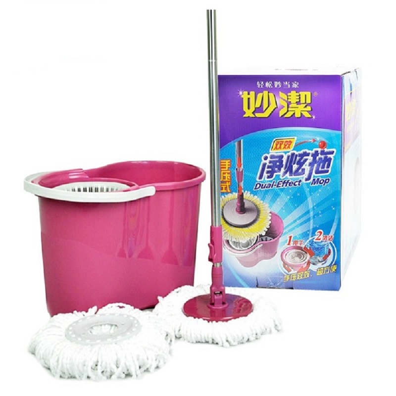 Tiny Rotary Handle Drag Dry Classic Mop Drag Classic Mop Drag Household Wash Hand-Free Hand