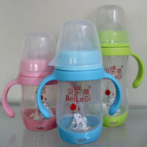 Newborn Children Great Treasure Baby Leti Wide Mouth PP Milk Bottle Resistant 180240 300ML SEND THREE PACIFIERS 