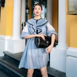 Длинное платье, шифоновая юбка, длина миди, средней длины, А-силуэт