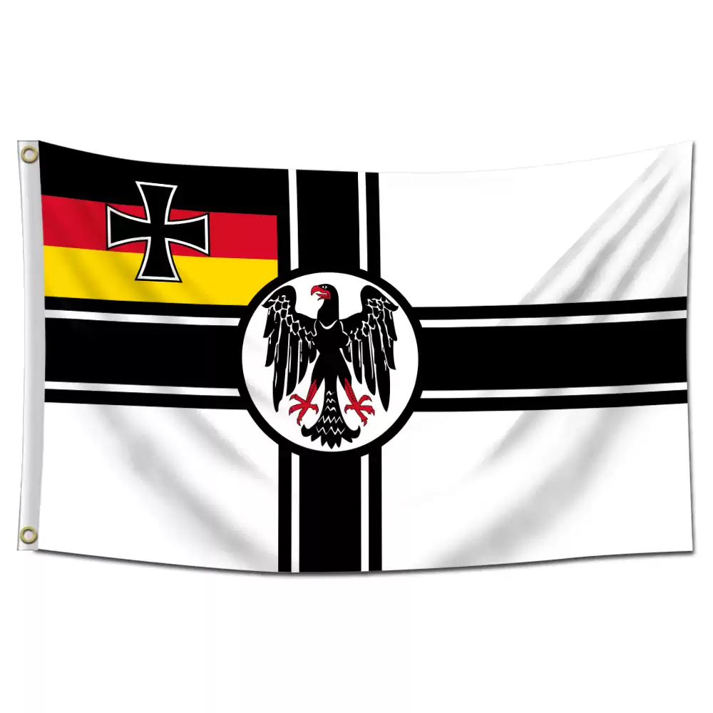 德意志帝国战旗旗帜魏玛共和国历史旗帜60X90cm国旗展示