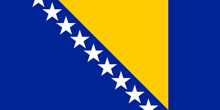  Customize the 3 # 128 * 192CM Bosnia and Herzegovina The flag of Bosnia and Herzegovina is booked for national flags