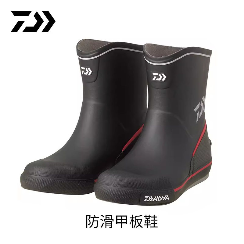 DAIWA da 100 million watt DB-2412 boat fishing non-slip deck shoe fishing boots short boots long cylinder boots water shoes 23 new-Taobao