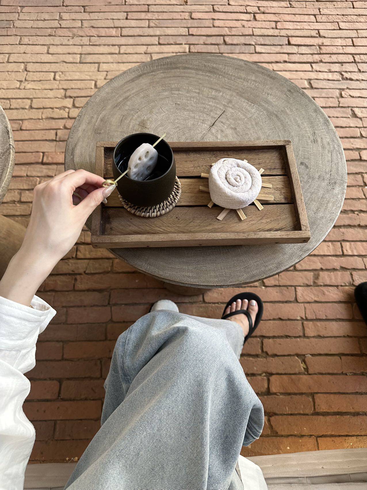 oker章壳儿оригинал～голубые джинсы стирка универсальные прямые корейский стиль свободные повседневные A704