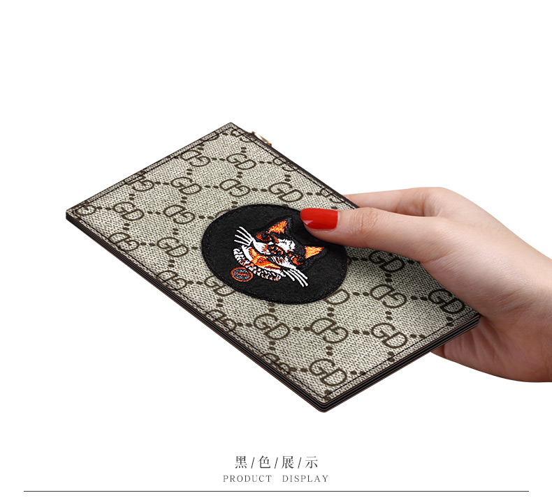 Hoàng đế Paul 2018 mới gói thẻ siêu mỏng dành cho nữ nhiều thẻ dung lượng lớn gói thẻ ví nữ ngắn đoạn đơn giản - Chủ thẻ ví để thẻ
