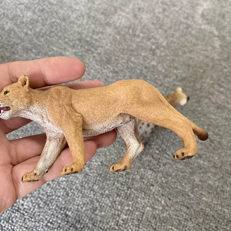 Realistic marine animal model, Germany, lion