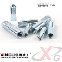 National standard top explosion screw invisible inner expansion tube screw rod implosion rhinestone pull explosion gecko flat explosion 6M8M10M12M14