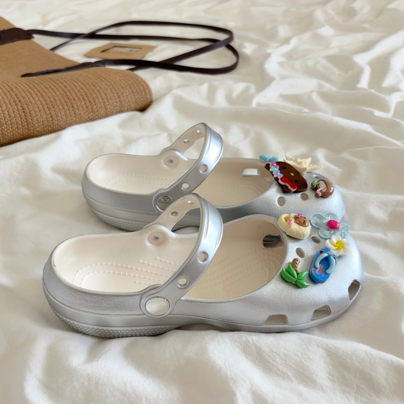 Sweet and Cool Ballet Clogs for Women, Summer Cartoon Cute Closed-Toe Non-Slip Breathable Hollow Thick-Soled Outdoor Beach Sandals Sweet and Cool Ballet Clogs for Women, Summer Cartoon Cute Closed-Toe Non-Slip Breathable Hollow Thick-Soled Outdoor Beach Sandals