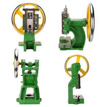 New Products Manual Press Disc Hand Press Machine Disc Punch Press Disc Punch machine Desktop Hand Crank Crankshaft Punch Press Liufit