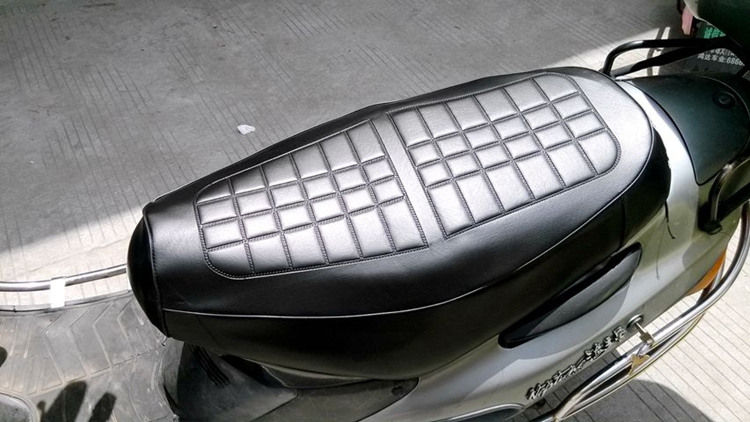xe máy điện đệm ghế bìa da bao gồm Ling Ying Ying Tấn Qiao Ge Fu Xi Wang không thấm nước Land Rover Neptune Rùa yên xe wave 110