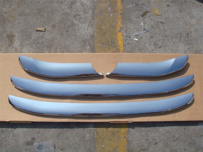 Suitable for 10-12 new Shengda net bright strip Hyundai Santa Fe net decorative strip front cover air outlet modification