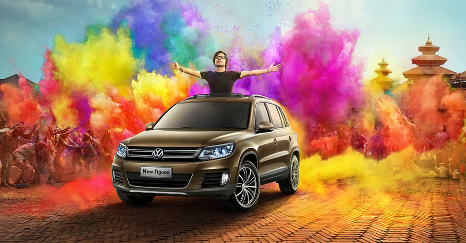 Applicable to 09-17 Volkswagen Tiguan Handles Door Bowl Tiguan Door Bowl Handles Tiguan Decorative Stickers Decorative Modification